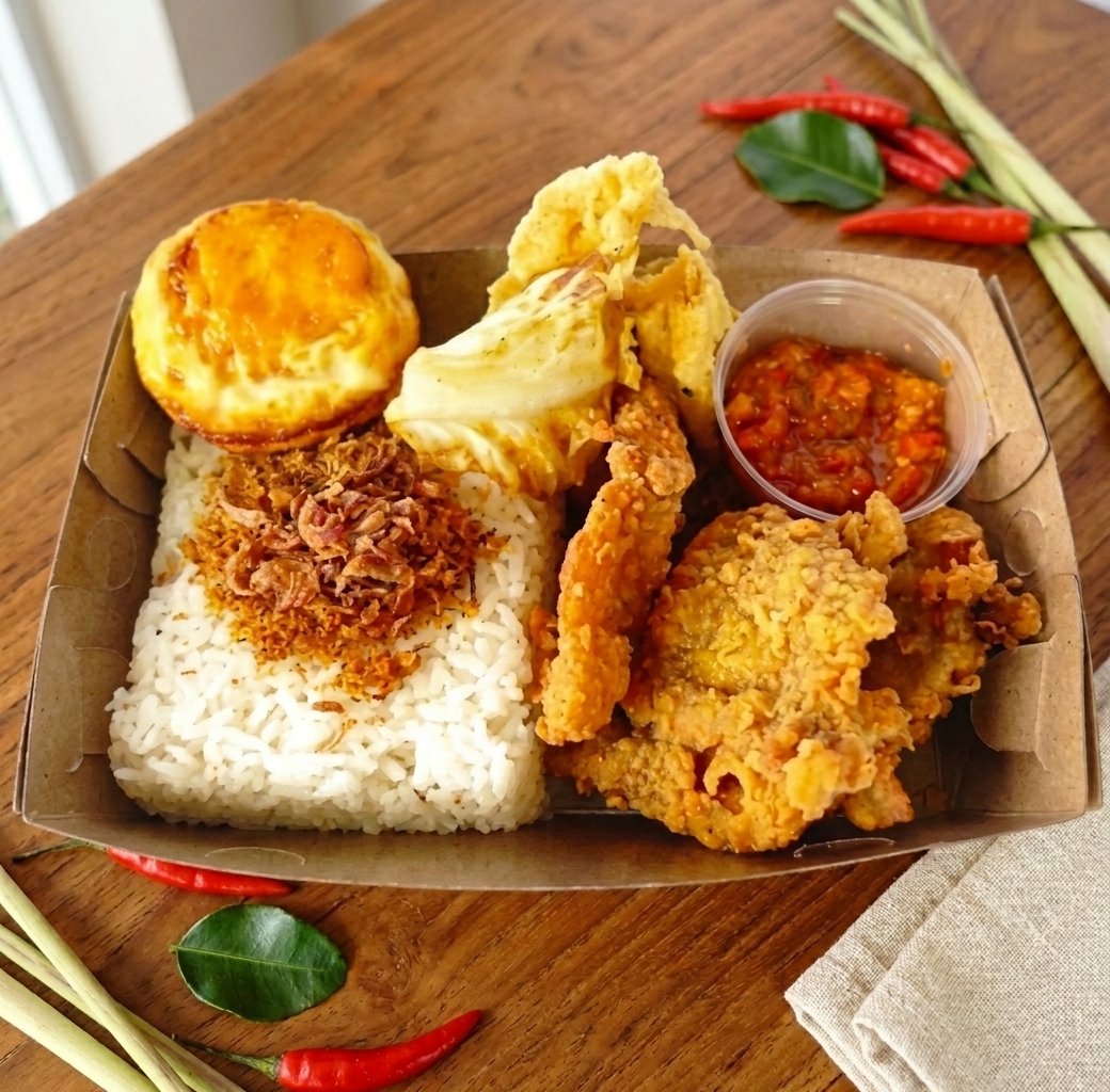 Nasi Kultur Komplit